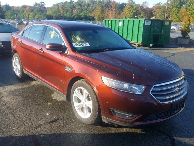 1FAHP2E82FG103838 - 2015 FORD TAURUS SEL BURGUNDY photo 1