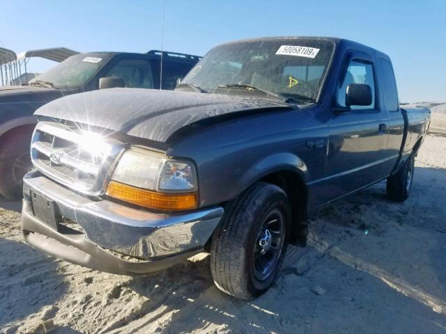 1FTYR14VXXPB49957 - 1999 FORD RANGER SUP GRAY photo 2