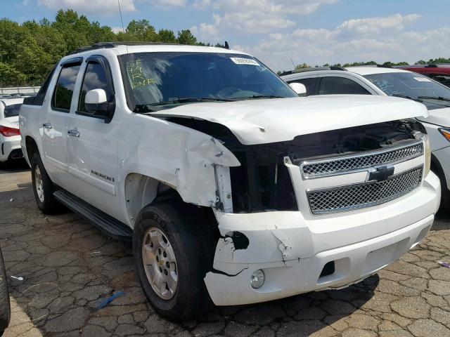 3GNEC12098G162644 - 2008 CHEVROLET AVALANCHE WHITE photo 1