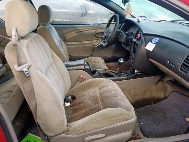 2G1WW12E659186298 - 2005 CHEVROLET MONTE CARL წითელი ფოტო 5