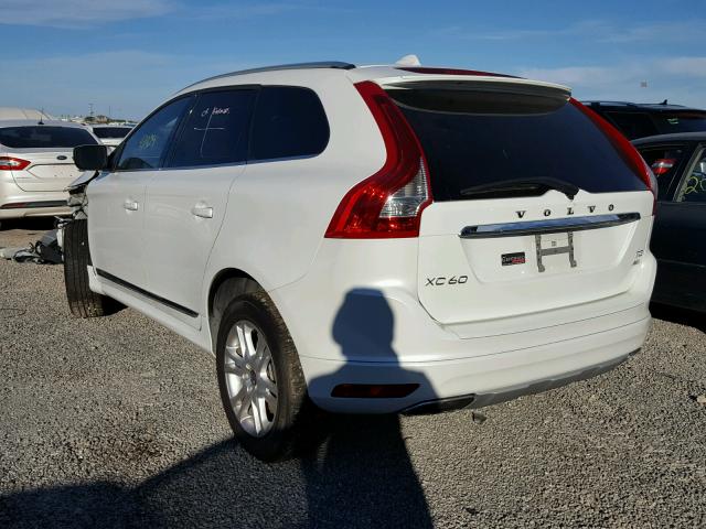 YV4612RK7G2782557 - 2016 VOLVO XC60 T5 WHITE photo 3