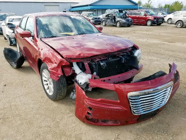 2C3CCAAG8CH132871 - 2012 CHRYSLER 300 RED photo 1