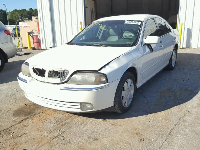 1LNHM86S55Y600418 - 2005 LINCOLN LS WHITE photo 2