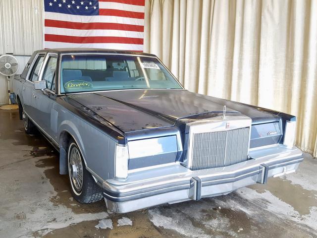 1MRBP99F0DY621484 - 1983 LINCOLN MARK VI BLUE photo 1