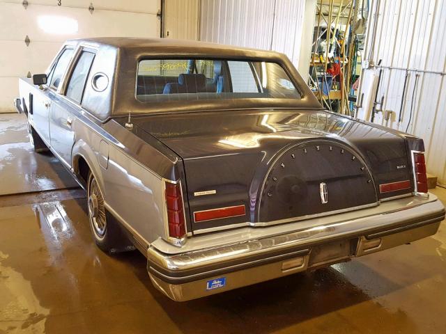 1MRBP99F0DY621484 - 1983 LINCOLN MARK VI BLUE photo 3