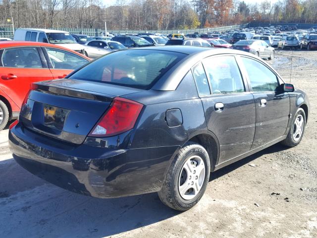 1G8AG52F43Z155417 - 2003 SATURN ION LEVEL BLACK photo 4