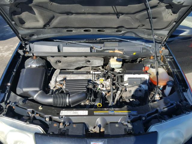 1G8AG52F43Z155417 - 2003 SATURN ION LEVEL BLACK photo 7