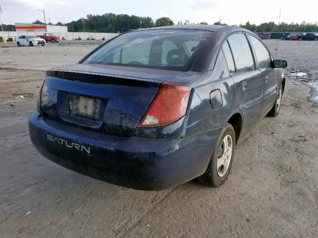 1G8AG52F74Z207785 - 2004 SATURN ION LEVEL BLACK photo 4