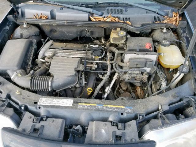 1G8AG52F74Z207785 - 2004 SATURN ION LEVEL BLACK photo 7