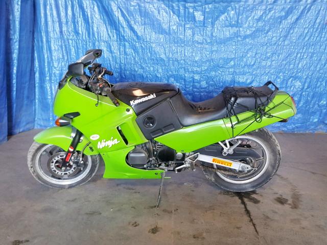 JKAZX4C1XLA021610 - 1990 KAWASAKI ZX600 C GREEN photo 9