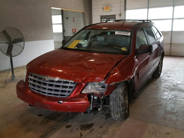 2A8GF48X98R653328 - 2008 CHRYSLER PACIFICA L RED photo 2
