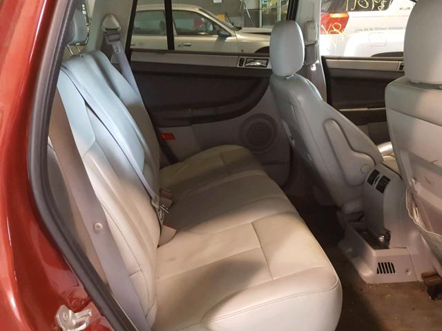 2A8GF48X98R653328 - 2008 CHRYSLER PACIFICA L RED photo 6