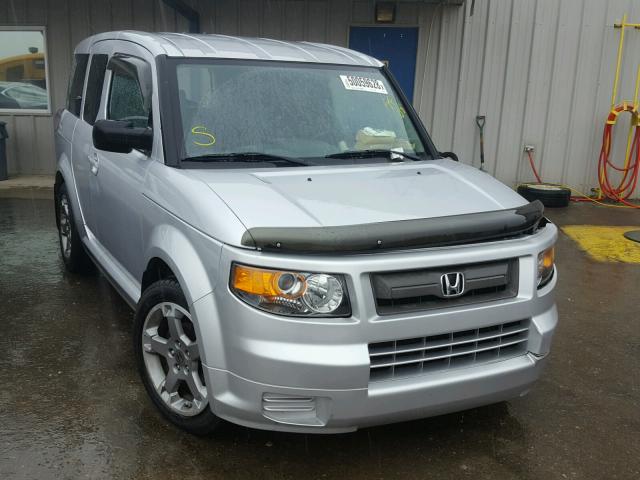 5J6YH18968L001825 - 2008 HONDA ELEMENT SC SILVER photo 1