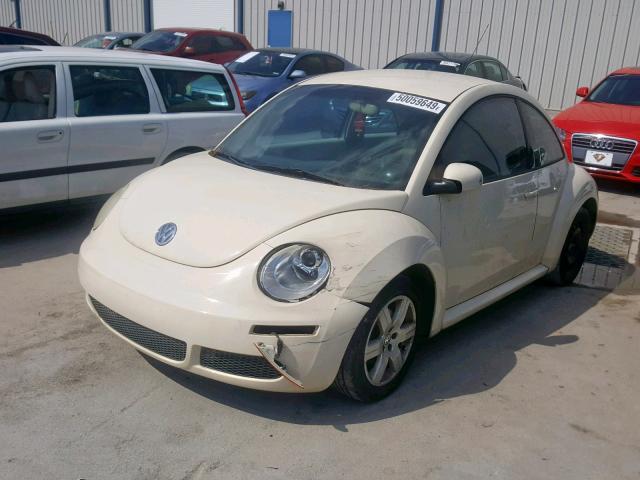 3VWPW31C77M513841 - 2007 VOLKSWAGEN NEW BEETLE კრემისფერი ფოტო 2