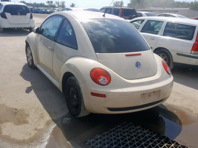 3VWPW31C77M513841 - 2007 VOLKSWAGEN NEW BEETLE კრემისფერი ფოტო 3