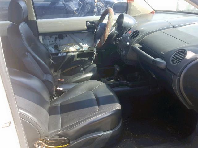 3VWPW31C77M513841 - 2007 VOLKSWAGEN NEW BEETLE კრემისფერი ფოტო 5