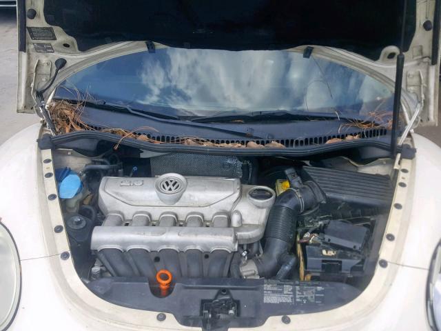 3VWPW31C77M513841 - 2007 VOLKSWAGEN NEW BEETLE კრემისფერი ფოტო 7