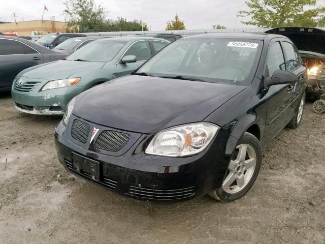 1G2AS55H797186221 - 2009 PONTIAC G5 SE BLACK photo 2