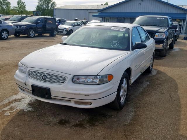 2G4WB55K911117833 - 2001 BUICK REGAL LS WHITE photo 2