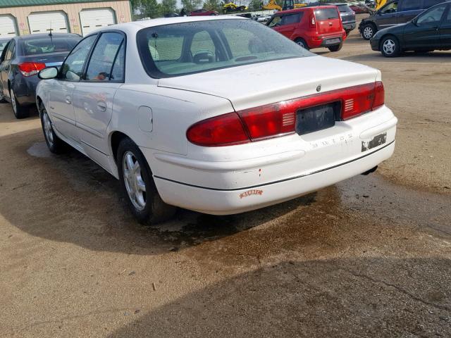 2G4WB55K911117833 - 2001 BUICK REGAL LS WHITE photo 3