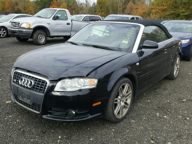 WAUDF48H29K009962 - 2009 AUDI A4 2.0T CA BLACK photo 2