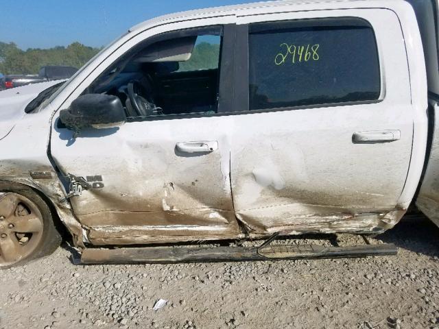 1C6RR6LT6KS573313 - 2019 RAM 1500 CLASS WHITE photo 10