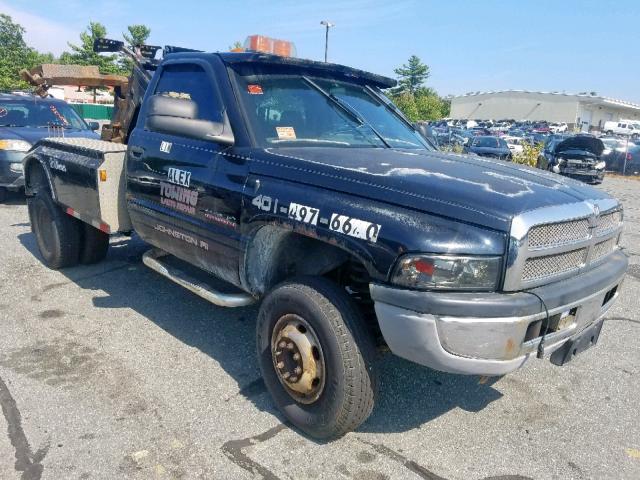 3B6MF36611M249486 - 2001 DODGE RAM 3500 BLACK photo 1