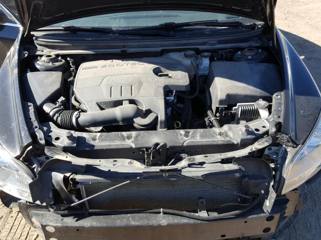 1G1ZC5E01CF194617 - 2012 CHEVROLET MALIBU 1LT BLACK photo 7