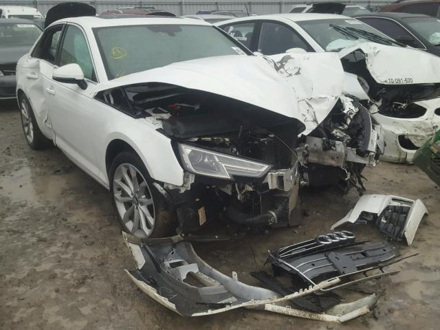 WAUBNAF42HN065986 - 2017 AUDI A4 PROGRES WHITE photo 1