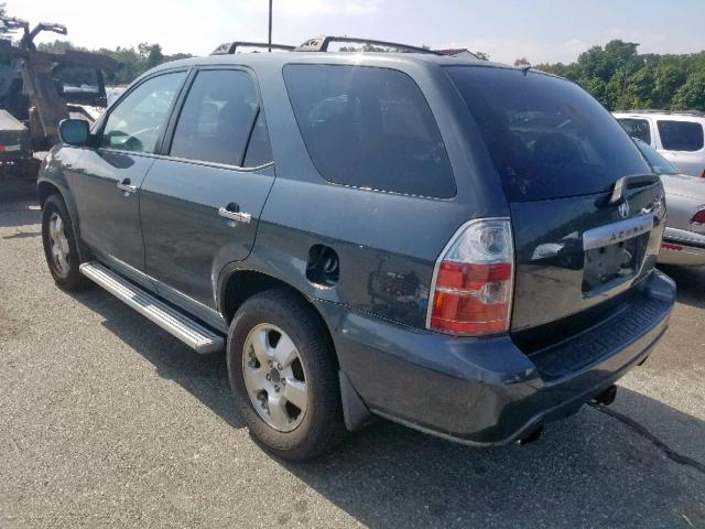 2HNYD182X5H513305 - 2005 ACURA MDX GRAY photo 3