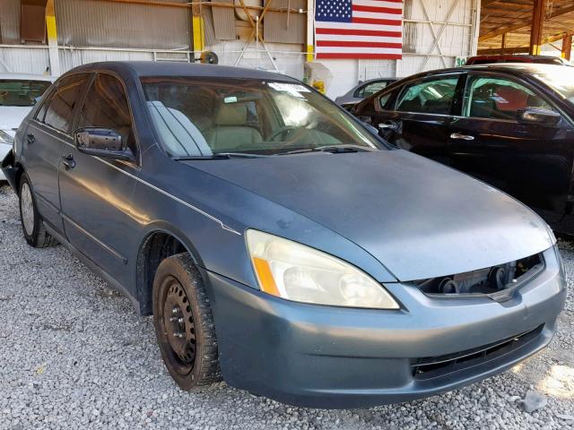 1HGCM56464A081306 - 2004 HONDA ACCORD LX BLUE photo 1