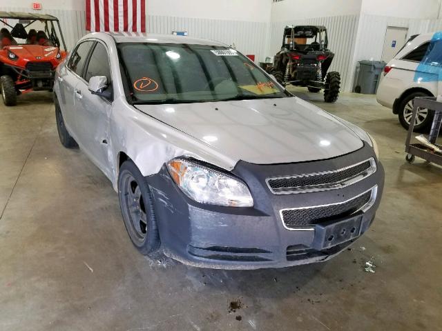 1G1ZC5E09AF255354 - 2010 CHEVROLET MALIBU 1LT SILVER photo 1