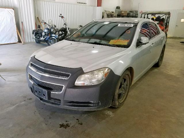 1G1ZC5E09AF255354 - 2010 CHEVROLET MALIBU 1LT SILVER photo 2