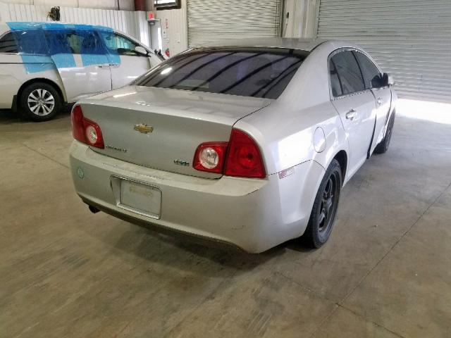 1G1ZC5E09AF255354 - 2010 CHEVROLET MALIBU 1LT SILVER photo 4