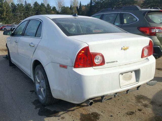 1G1ZD5E00CF153716 - 2012 CHEVROLET MALIBU 2LT WHITE photo 3