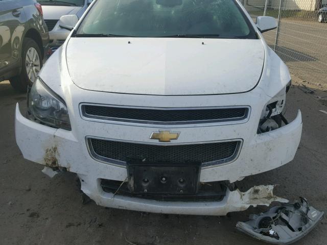 1G1ZD5E00CF153716 - 2012 CHEVROLET MALIBU 2LT WHITE photo 9