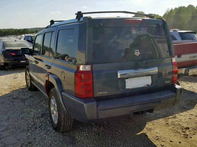 1J8HH58NX8C190868 - 2008 JEEP COMMANDER შავი ფოტო 3
