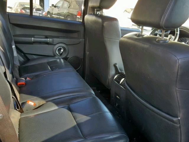 1J8HH58NX8C190868 - 2008 JEEP COMMANDER შავი ფოტო 6
