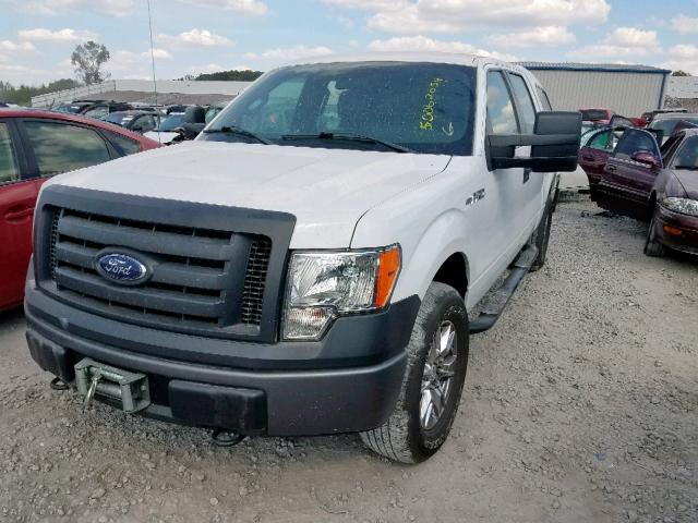 1FTFW1EF5CFD01408 - 2012 FORD F150 SUPER WHITE photo 2