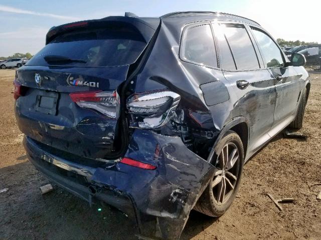 5UXTS3C57J0Y94174 - 2018 BMW X3 XDRIVEM BLACK photo 4