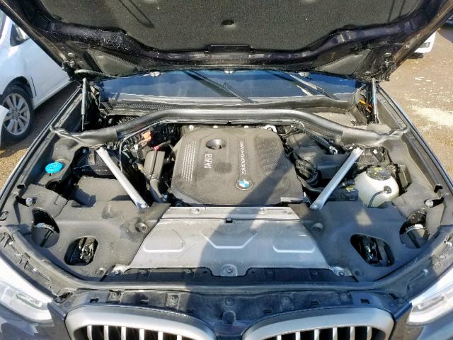 5UXTS3C57J0Y94174 - 2018 BMW X3 XDRIVEM BLACK photo 7