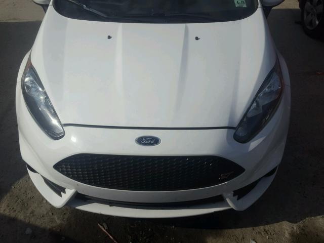 3FADP4GX0EM201799 - 2014 FORD FIESTA ST WHITE photo 9