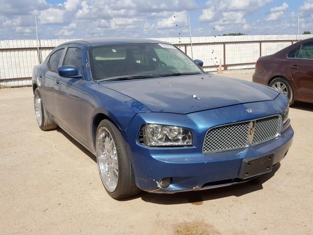 2B3CA3CV9AH229116 - 2010 DODGE CHARGER SX BLUE photo 1