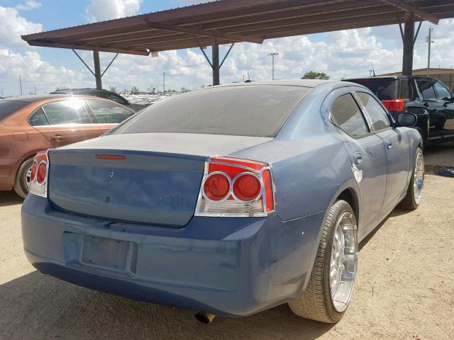 2B3CA3CV9AH229116 - 2010 DODGE CHARGER SX BLUE photo 4