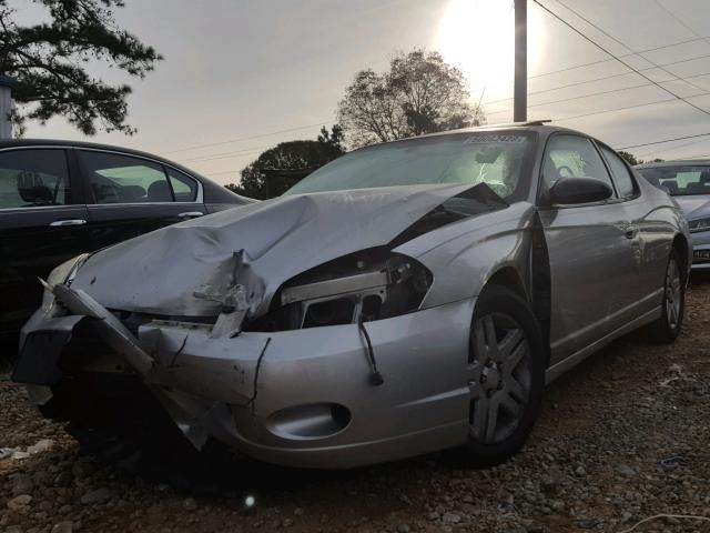 2G1WK15N479260067 - 2007 CHEVROLET MONTE CARL SILVER photo 2