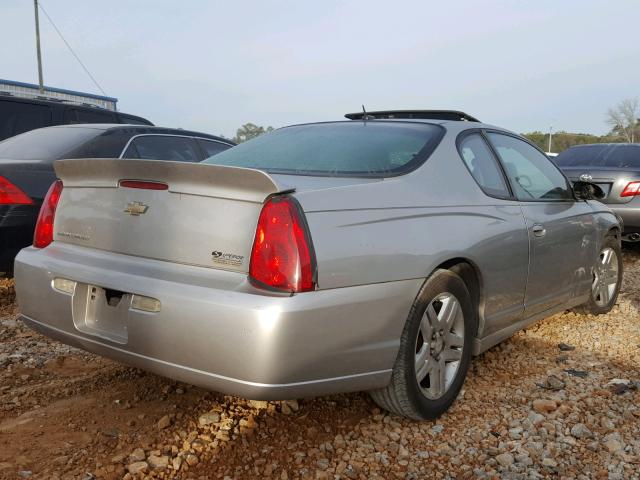 2G1WK15N479260067 - 2007 CHEVROLET MONTE CARL SILVER photo 4