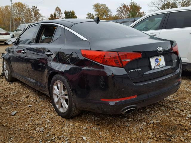 5XXGN4A78DG175734 - 2013 KIA OPTIMA EX BLACK photo 3