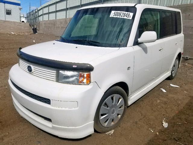 JTLKT324664123356 - 2006 TOYOTA SCION XB თეთრი ფოტო 2