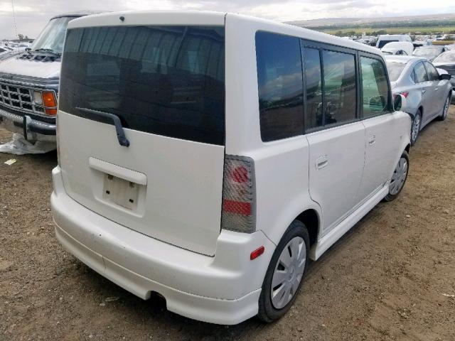 JTLKT324664123356 - 2006 TOYOTA SCION XB თეთრი ფოტო 4