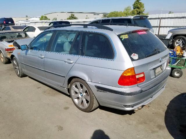 WBAEN33413PC12232 - 2003 BMW 325 IT GRAY photo 3